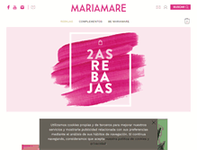 Tablet Screenshot of mariamare.com